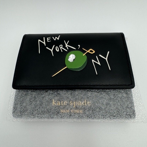 Kate Spade PERFECT MATCH OLIVE Matchbox Wallet - Picture 1 of 5